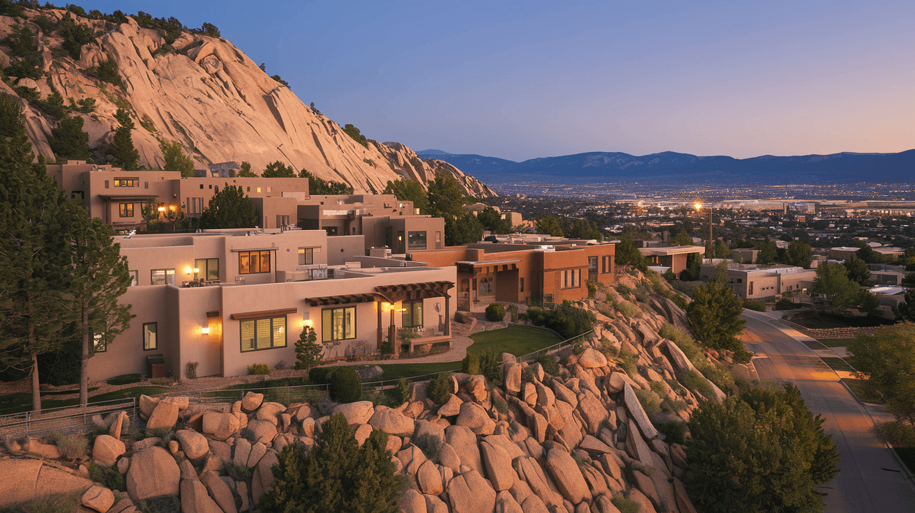 Living in Sandia Heights Albuquerque in 2026: Tramway Access, Custom Homes on the Mountain's Edge, and What Buyers Are Actually Paying for Elevation, Views, and Open Space Preserve Proximity